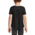 Girls Short Sleeve Active Curved Hem Tee, Back