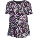 Girls Short Sleeve Active Curved Hem Tee, Front