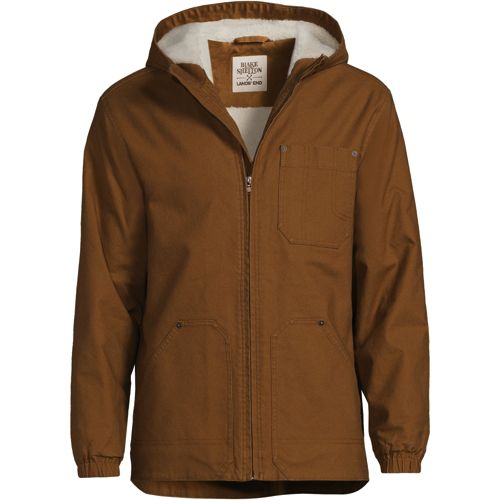 Blake Shelton x Lands' End Men's Cotton Lined Chore Utility Jacket