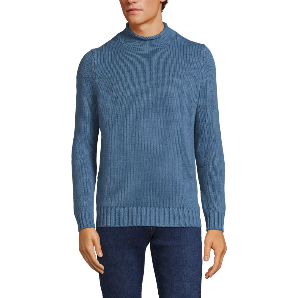 Lands end on sale roll neck sweater