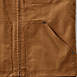 Blake Shelton x Lands' End Men's Big and Tall Sherpa Lined Canvas Vest, alternative image