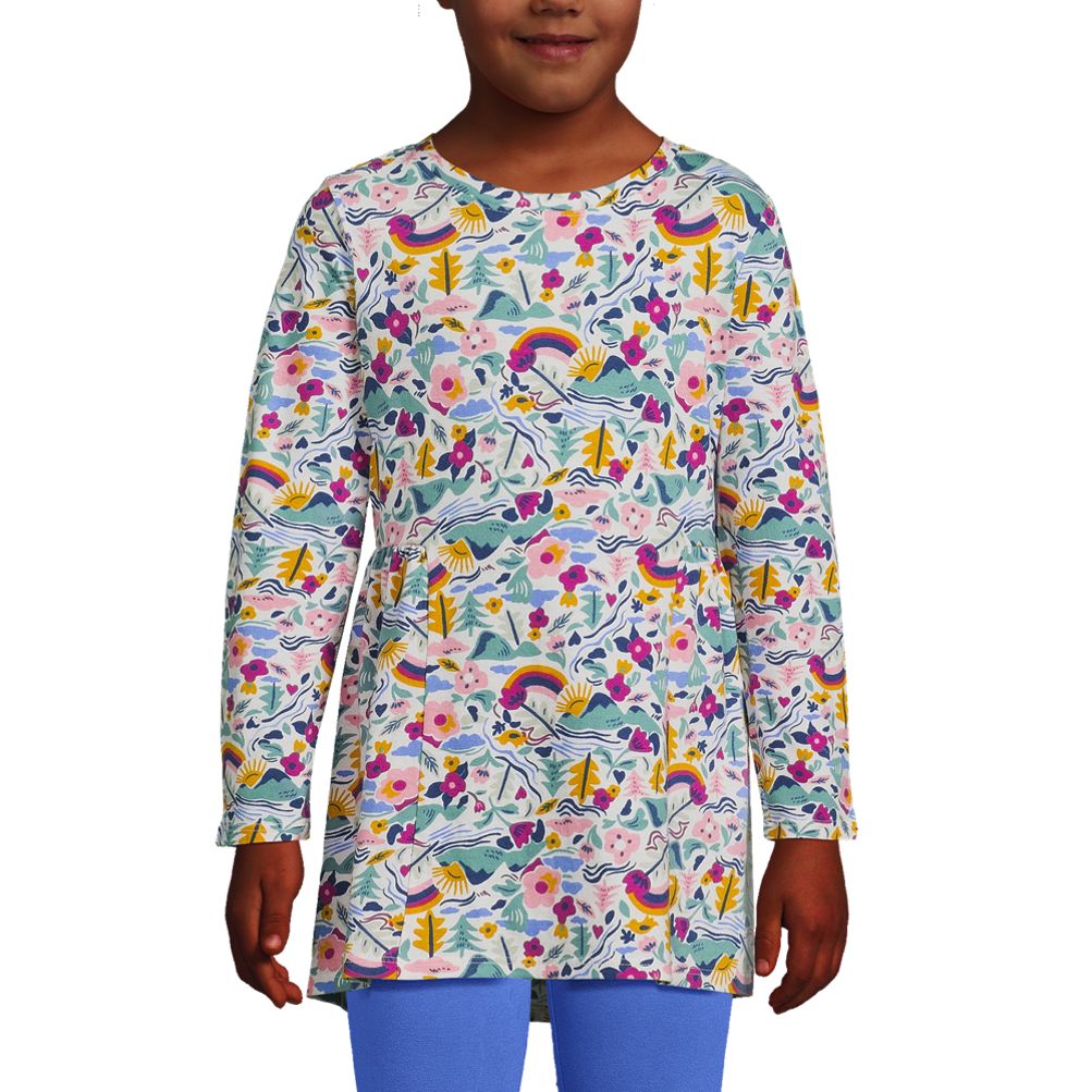 Girls Long Sleeve Tunic Top | Lands' End