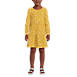 Girls Long Sleeve Tiered Knit Dress, Front