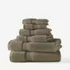 Blue Loom Liam Bleach Friendly Cotton 6 Piece Bath Towel Set, alternative image