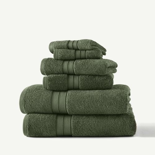 Cannon Towels 6 Piece Towel Set - Sage