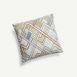 Blue Loom Savanah Lattice Cord Cotton Decorative Throw Pillow, alternative image