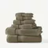 Blue Loom Liam Odor Resistant Cotton 6 Piece Bath Towel Set, alternative image