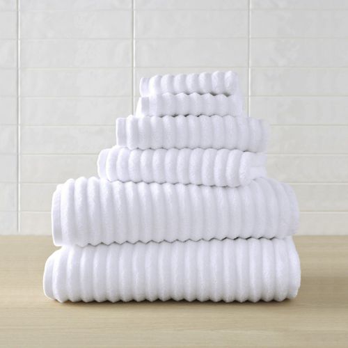 Turkish Quick-Dry Cotton 6-Piece Bath Towel Set