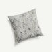 Blue Loom Mabel Chenille Pattern Cotton Decorative Throw Pillow, alternative image