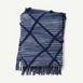 Blue Loom Hayes Abstract Diamond Cotton Throw Blanket, alternative image