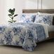 Blue Loom Dalia Reversible Print Cotton Quilt Bedding Set, alternative image