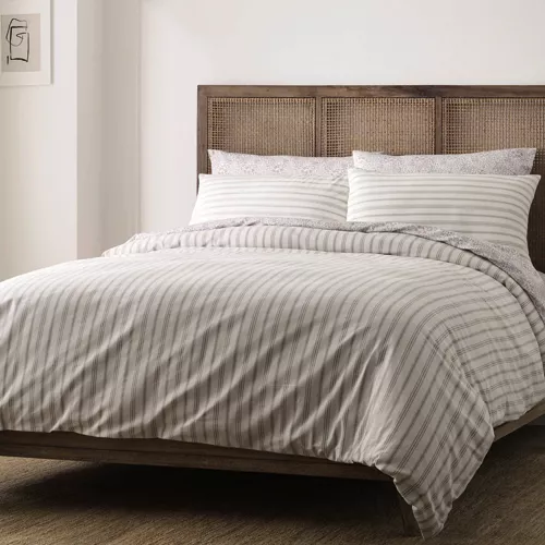 Blue Loom Saylor Stripe Cotton Duvet Cover Set, alternative image
