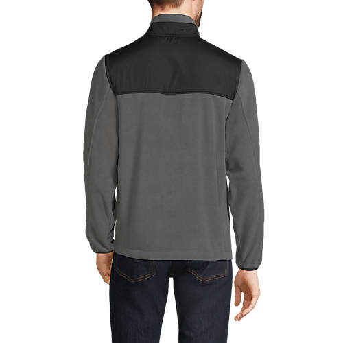 Men's Tall Fleece Full Zip Jacket - Secondary
