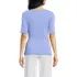 Women's Lightweight Jersey Tie Front Top, Back