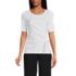 Women's Lightweight Jersey Tie Front Top, Front
