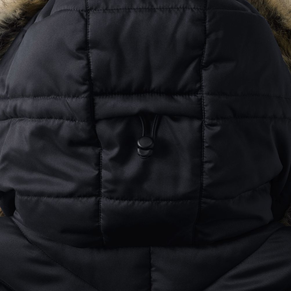 Lands' End Women's Petite Insulated Cozy Fleece Lined Winter Coat