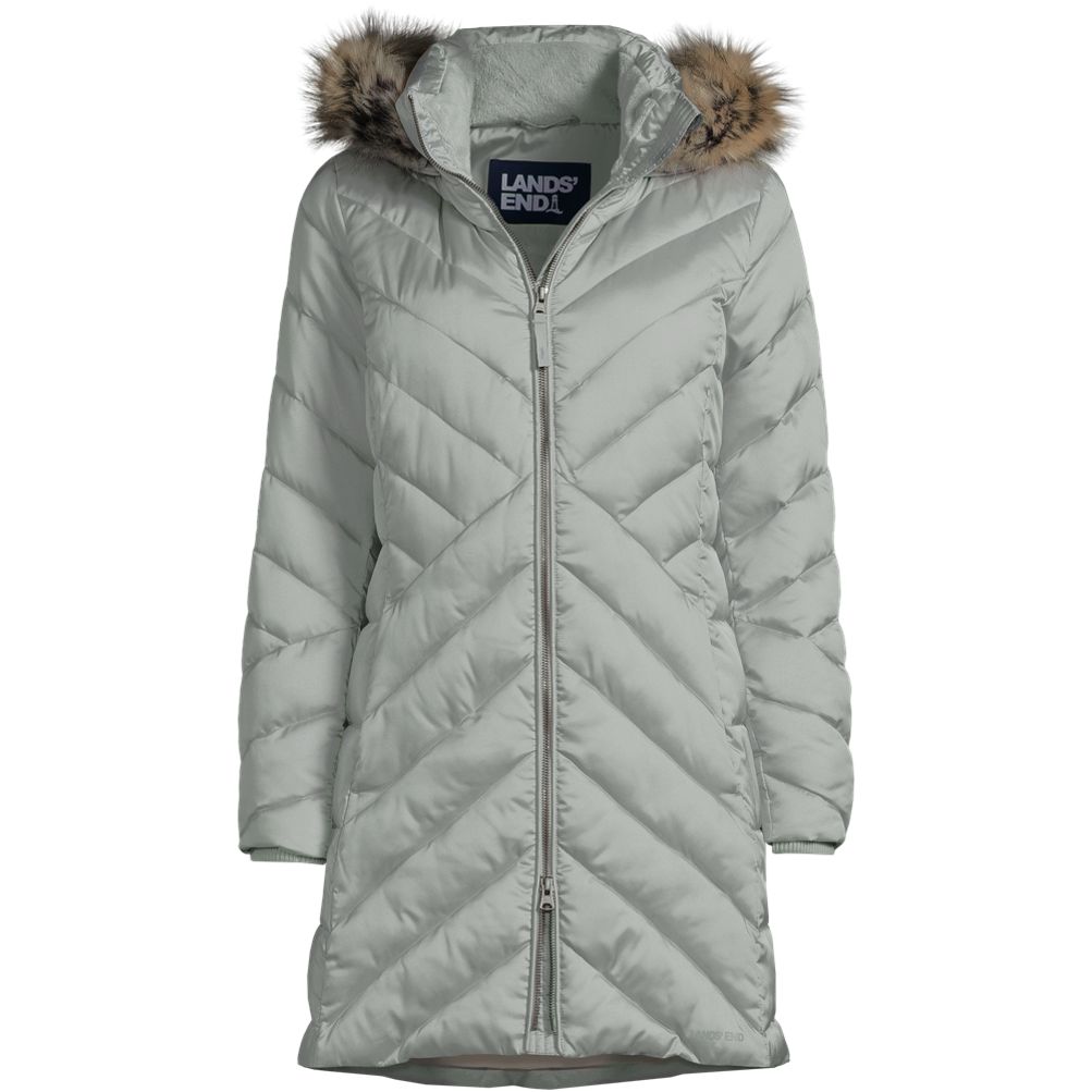 Fleece lined winter coat womens online