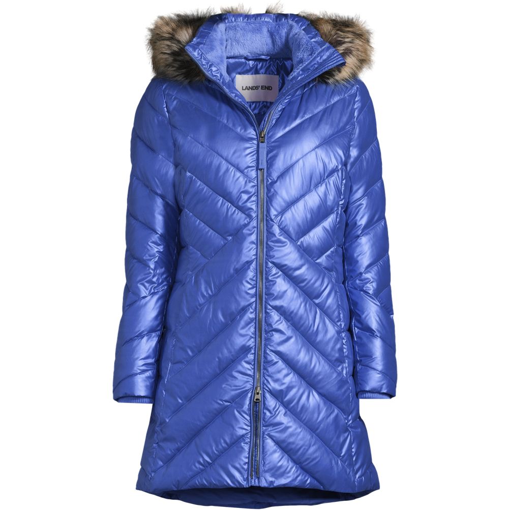Women's FeatherFree Cozy Fleece Lined Winter Coat Lands' End