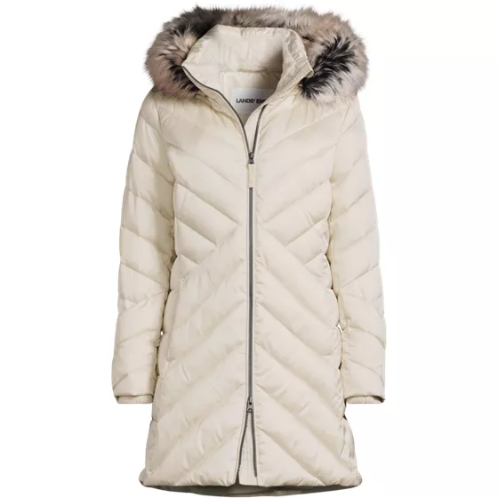 Women's Petite FeatherFree Cozy Fleece Lined Winter Coat - primary