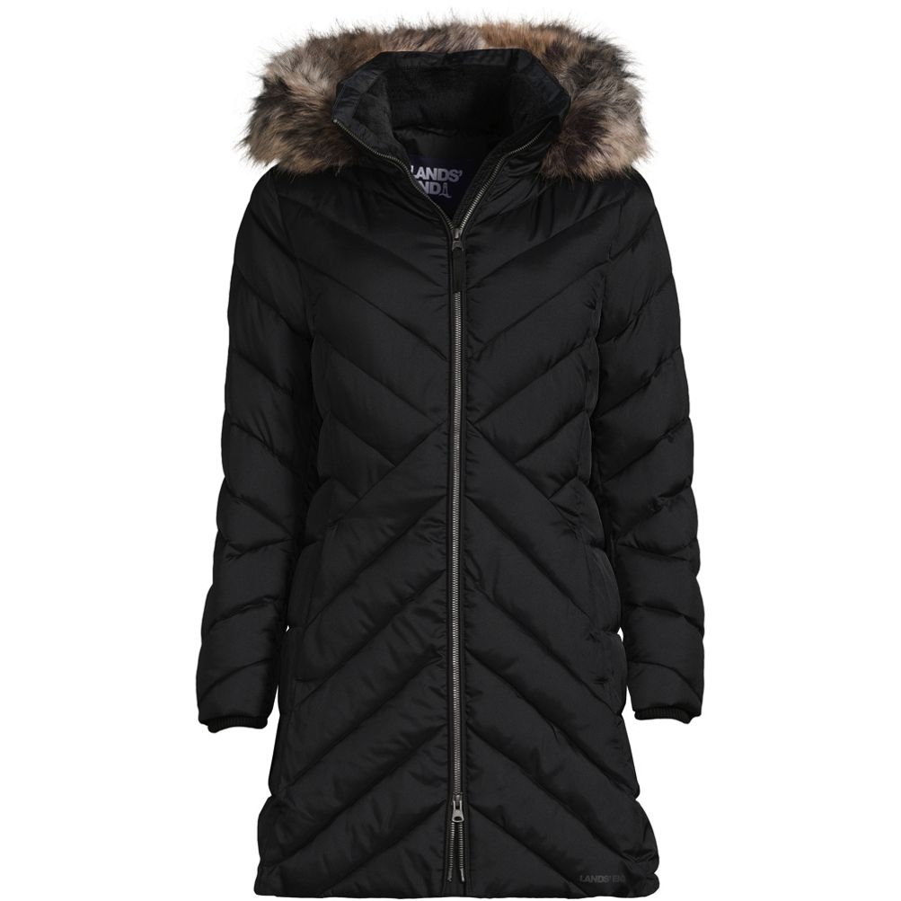 Fleece lined 2024 down jacket