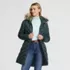 Women's Petite FeatherFree Cozy Fleece Lined Winter Coat, alternative image
