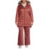 Women's Plus Size Insulated Cozy Fleece Lined Winter Coat, Front
