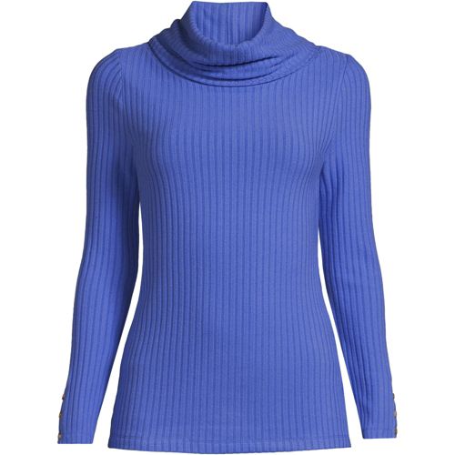 Women's Cashmere Funnel Neck Sweater | Lands' End