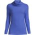 Women's Plus Size Long Sleeve Wide Rib Turtleneck, Front
