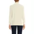 Women's Waffle Knit Button Placket Top, Back