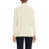 Women's Waffle Knit Button Placket Top, Back