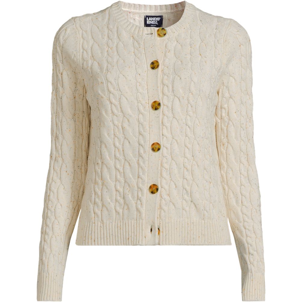 Cotton cable cardigan hotsell