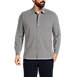 Men's Big and Tall Long Sleeve Texture Knit Button Down, Front