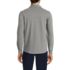 Men's Long Sleeve Texture Knit Button Down Shirt, Back