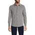 Men's Long Sleeve Texture Knit Button Down Shirt, Front