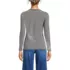 Women's Lightweight Jersey Skimming Long Sleeve Crew Neck T-shirt, Back