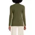 Women's Lightweight Jersey Skimming Long Sleeve Crew Neck T-shirt, Back