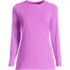Women's Lightweight Jersey Skimming Long Sleeve Crew Neck T-shirt, Front