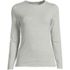 Women's Petite Lightweight Jersey Skimming Long Sleeve Crew Neck T-shirt, Front