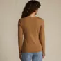 Women's Long Sleeve Lightweight Jersey Crew Neck Top