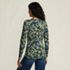 Women's Lightweight Jersey Skimming Long Sleeve Crew Neck T-shirt, Back