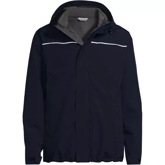 School Uniform Men's Big 3-in-1 Squall Jacket - primary