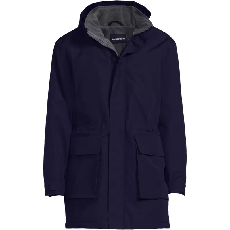 School Uniform Men's Big Squall Parka, Front