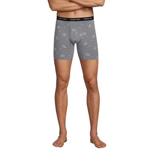 Lands' End Komfort-boxershorts (3er-set), Herren, Größe:48-50 Regular, Grün, Baumwolle/elasthan/baumwolle Modal, By Lands' End 