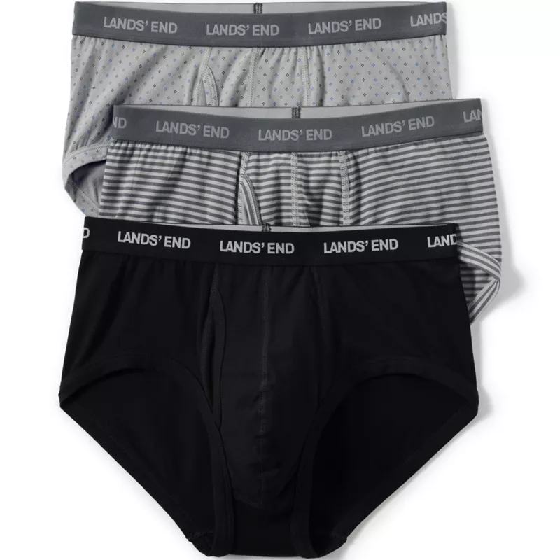 Men's Big Comfort Knit Brief 3 Pack, Front