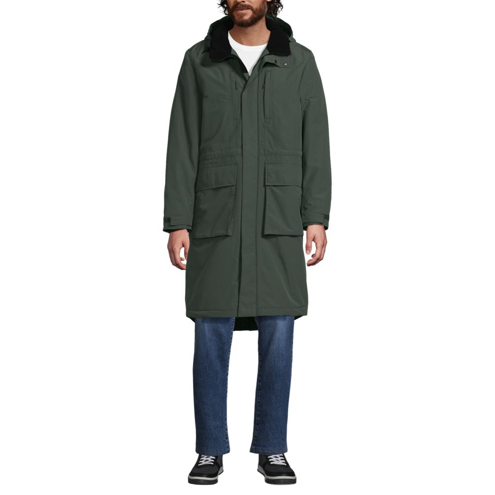 Men's Squall Waterproof Insulated Winter Stadium Coat | Lands' End
