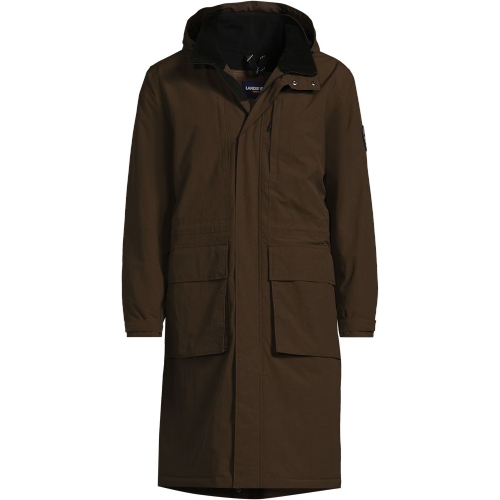 Men s Squall Waterproof Insulated Winter Stadium Coat Lands End