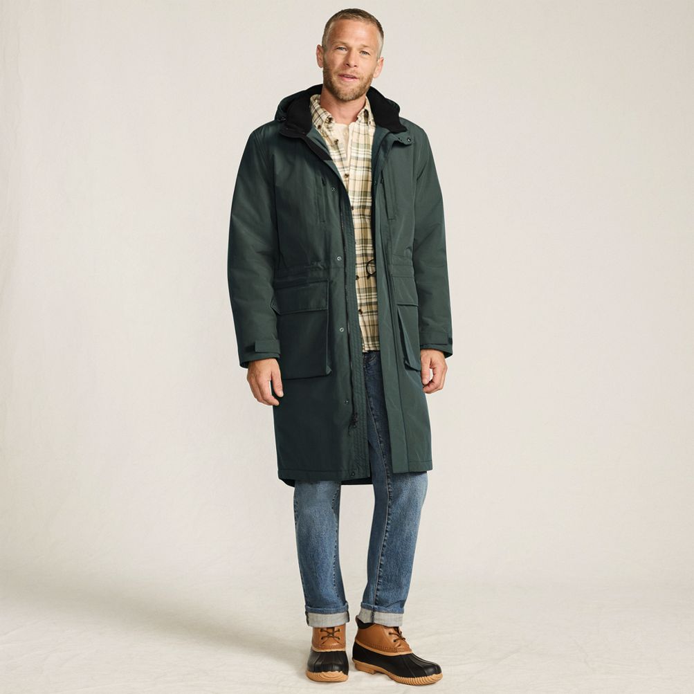 Men's Squall Waterproof Insulated Winter Stadium Coat | Lands' End
