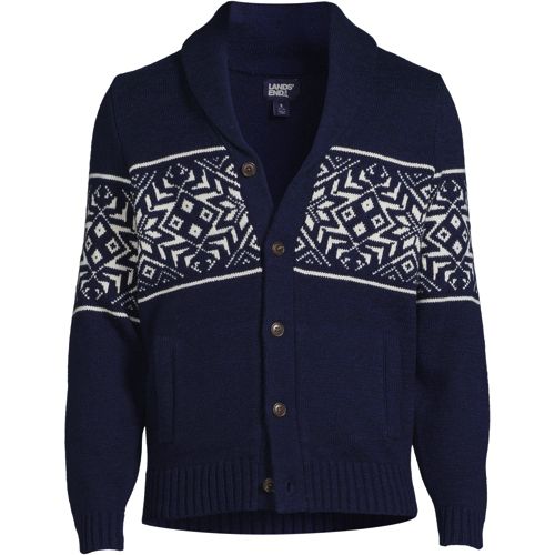 Lands end mens on sale sweaters