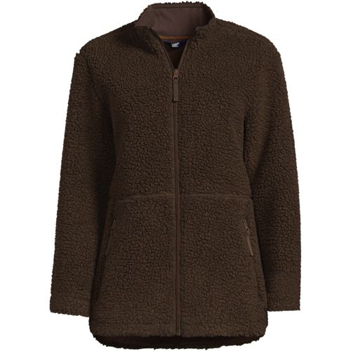 Women's Reversible Sherpa Fleece Jacket