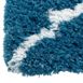Chesapeake Lattice Design Deco Microfiber Shag Area Rug, alternative image